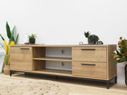 Kaden 1.8m Entertainment Unit - Oak