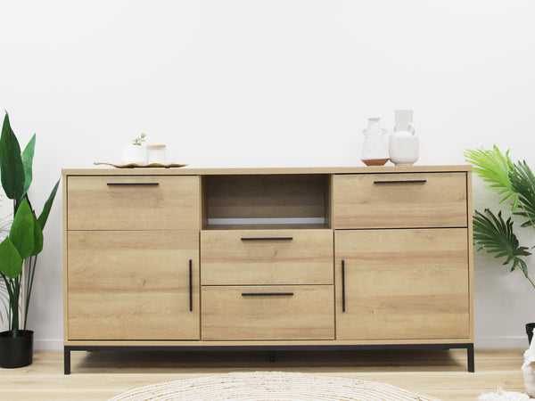 Kaden Sideboard Buffet Table - Oak