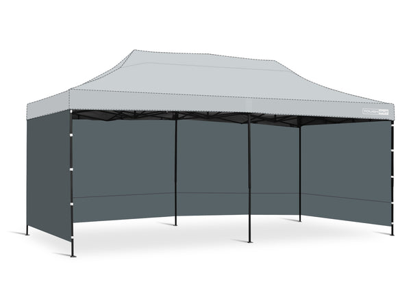 Toughout Breeze Gazebo Side Wall 3x6m - Grey