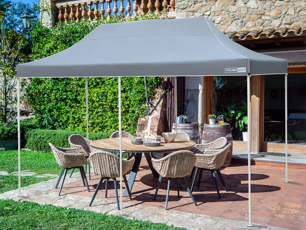 Toughout Thunderstorm Gazebo 3x6m - Grey