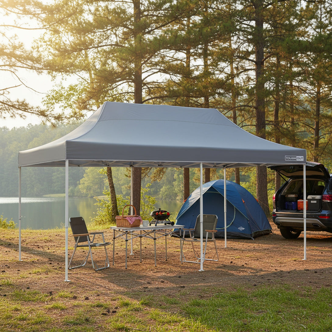 Toughout Thunderstorm Gazebo 3 x 6m - Grey
