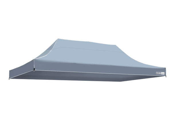 Toughout Thunderstorm Gazebo Canopy 3x6m - Grey