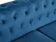 VAGAS 3 Seater Sofa - BLUE