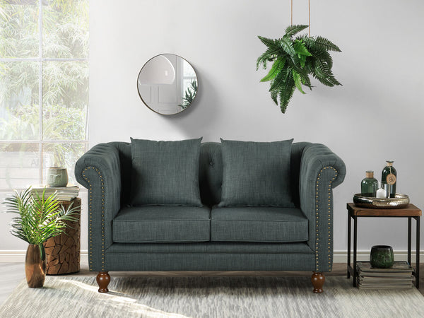 VAGAS 2 Seater Sofa - RIPE OLIVE