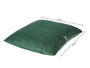 VAGAS 3 Seater Velvet Sofa - GREEN