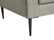 TORONTO 2 Seater Fabric Sofa - LIGHT GREY