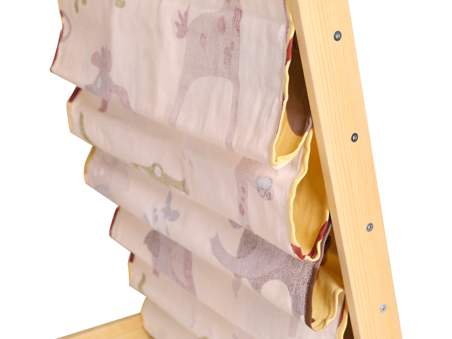 Mapam Wooden Slim Kids Bookcase - Pattern