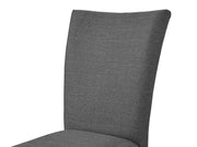 Grace Upholstered Dining Chair - Set of 2 - Dark Grey