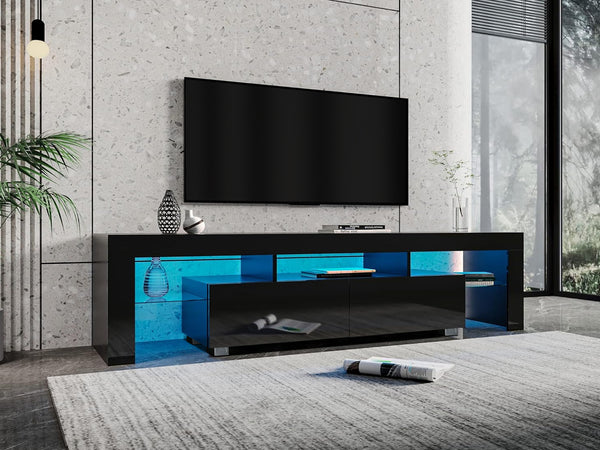 Arvada 2m Entertainment Unit - Black