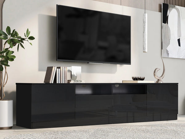 Antler 1.8m Entertainment Unit - Black