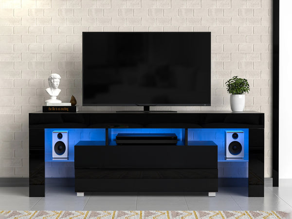 Dothan 1.6m Entertainment Unit - Black