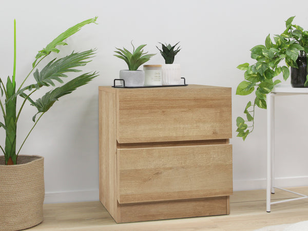 Harris Bedside Table - Oak