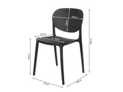 Max Dining Chair - Set of 4 - Black