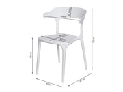 Tor Dining Chair - Set of 4 - White