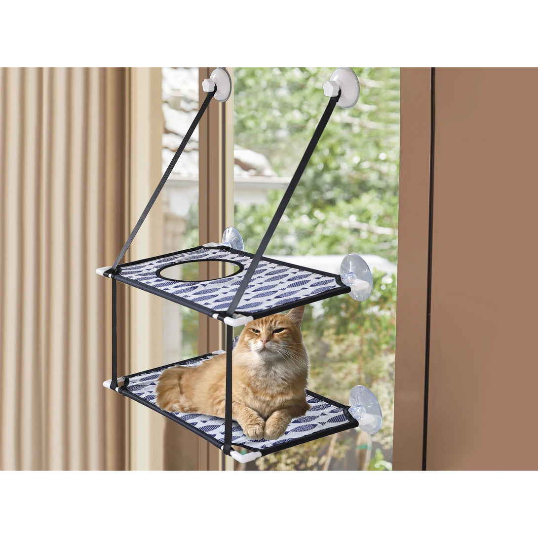 2 Tier Window Cat Bed Window Hammock