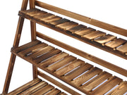Balaton Ladder Planter Stand 100cm - Rustic Brown