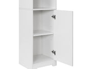 Toba Bathroom Tower Cabinet Storage - White