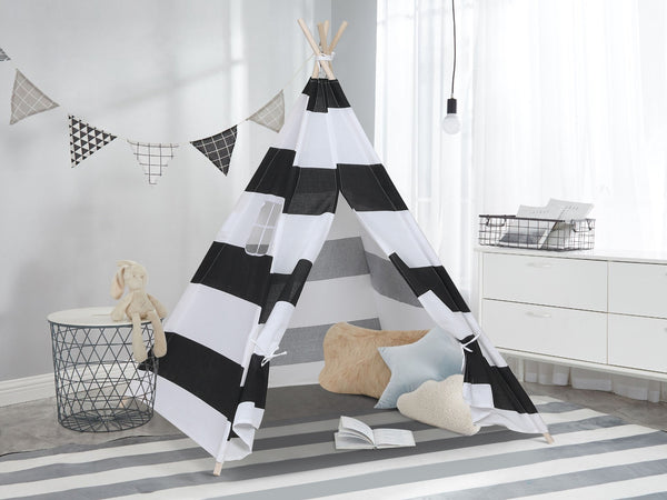 Leni Kids Teepee Kid Play Tent - Stripe Pattern