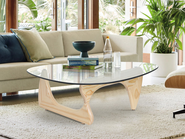 GALAN Large Noguchi Coffee Table Replica - NATURAL