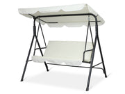 Outdoor 3 Seater Swing Chair - White