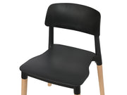 Fox Dining Chair - Set of 4 - Black