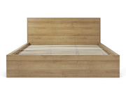 HARRIS Super King Bed Frame with Storage - OAK