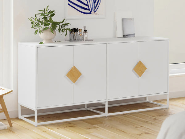 Alaska Sideboard Buffet Table - White