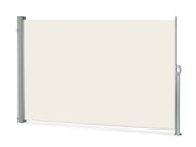 Toughout 1.8m x 3m Retractable Side Awning Screen Shade - Beige