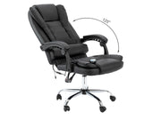 Carleen Massage Office Chair - Black
