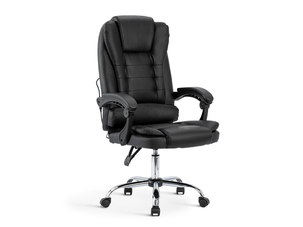 Carleen Massage Office Chair - Black