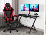 Wizards Gaming Chair - Black + Red