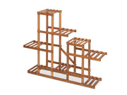 Potoo Solid Wood Plant Stand - Brown