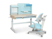 Hallie Kids Study Desk and Chair Set - Blue