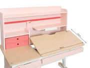 Robin Kids Study Desk and Chair Set - Pink