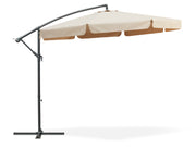 Toughout Puriri Outdoor Cantilever Umbrella 3m - Khaki
