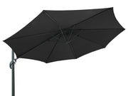 Toughout Totara Outdoor Cantilever Umbrella 3m - Black
