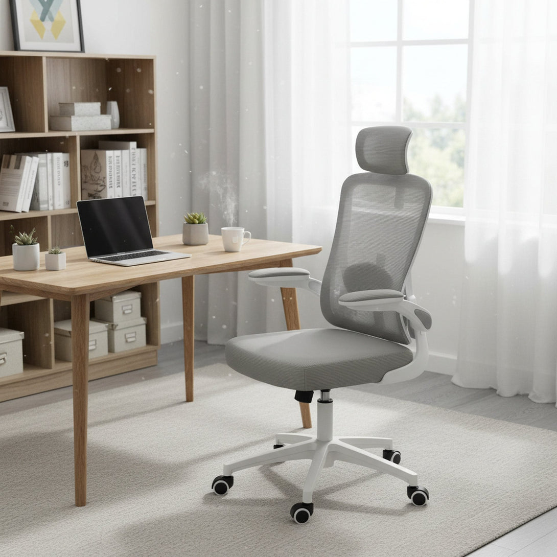 Wells Office Chair - Grey