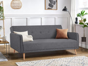 Jarrod 3 Seater Sofa Bed - Dark Grey
