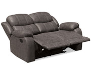 Wilson Manual 2 Seater Recliner Sofa - Brown