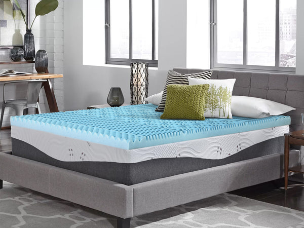 Betalife Zonelux 5 Zone Gel Memory Foam Mattress Topper - King