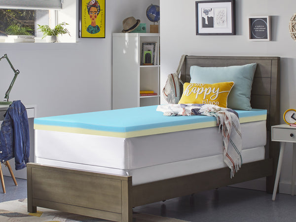 Betalife Dream Flip Dual Sided Memory Foam Mattress Topper - Single