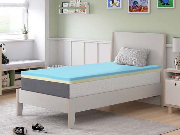 Betalife Dream Flip Dual Sided Memory Foam Mattress Topper - King Single