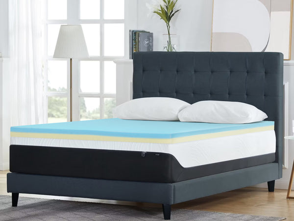 Betalife Dream Flip Dual Sided Memory Foam Mattress Topper - Double