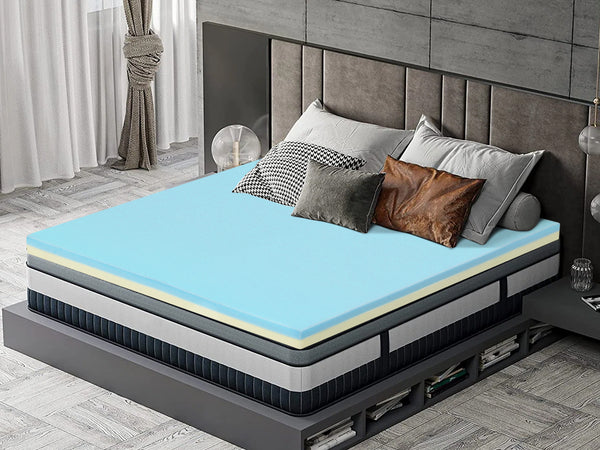 Betalife Dream Flip Dual Sided Memory Foam Mattress Topper - Super King