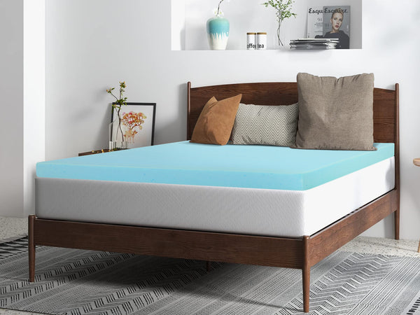 Betalife Comfort Plush Gel Memory Foam Mattress Topper - King