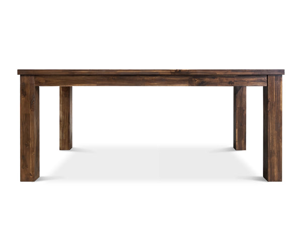 Jarvis Solid Wood Dining Table Rectangle 180 x 100cm - Caramel