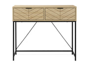 Crovo Wooden Console Table - Natural