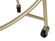 Addlie Metal Bar Cart - Golden