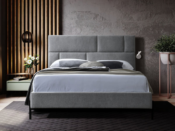 Lawson Queen Bed Frame - Grey