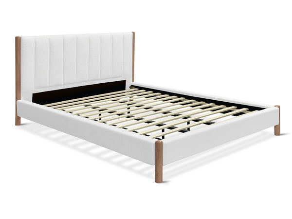 Haast Super King Bed Frame - Cream